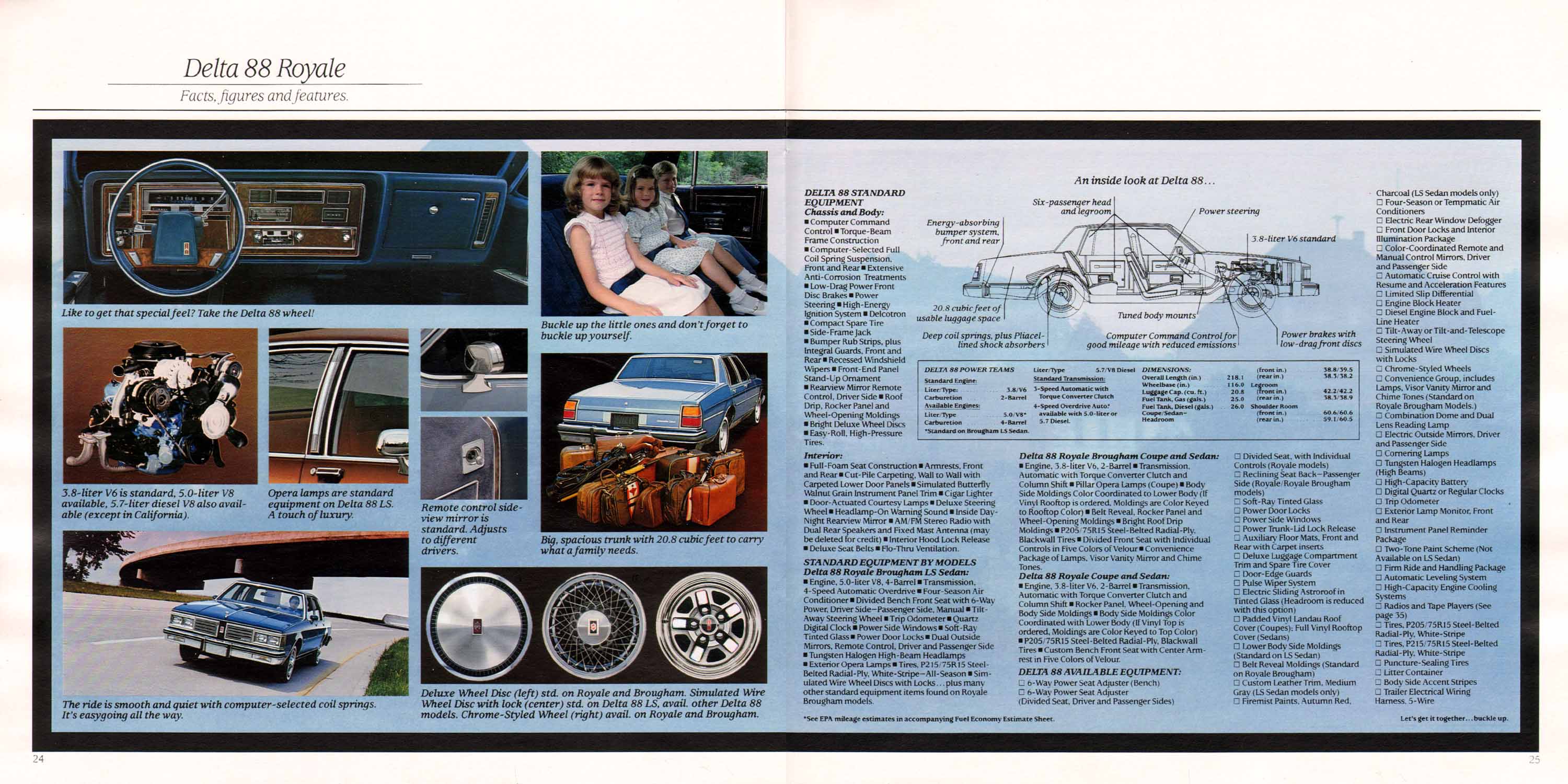 1985 Oldsmobile Full-Size Brochure Page 8